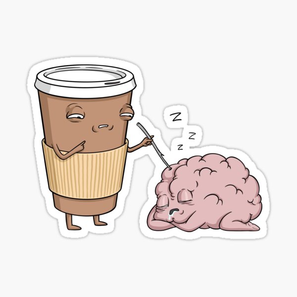 Coffee energy Sticker