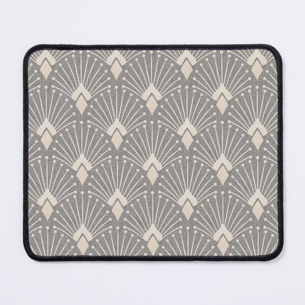 Item preview, Art Deco . Gray and beige geometric pattern. designed and sold by marinaklykva.