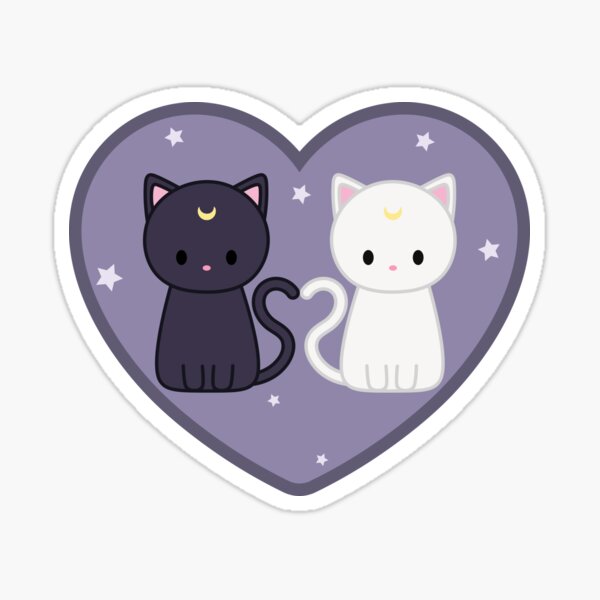 Luna And Artemis Stickers For Sale Redbubble