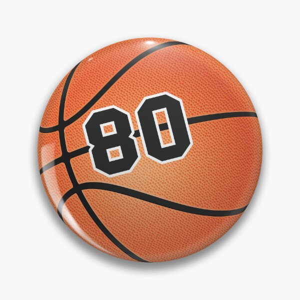 Item preview, Basketball ball number 80, eighty designed and sold by TheCultStuff.