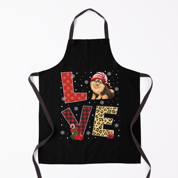 Item preview, LOVE Christmas Dog Funny Santa Hat Merry Christmas designed and sold by decentwearstore.