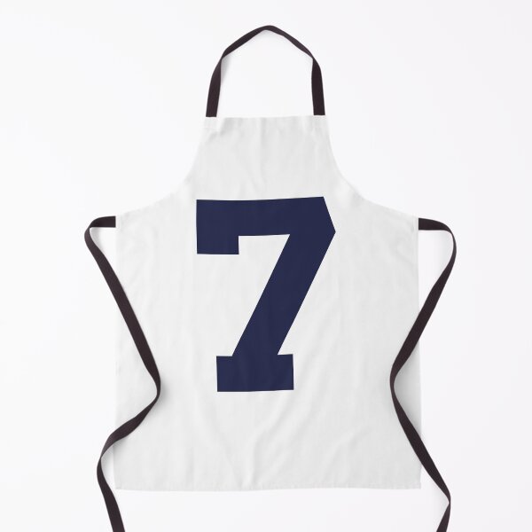Item preview, Number 7, Marine blue seven, Sports number 7 designed and sold by TheCultStuff.