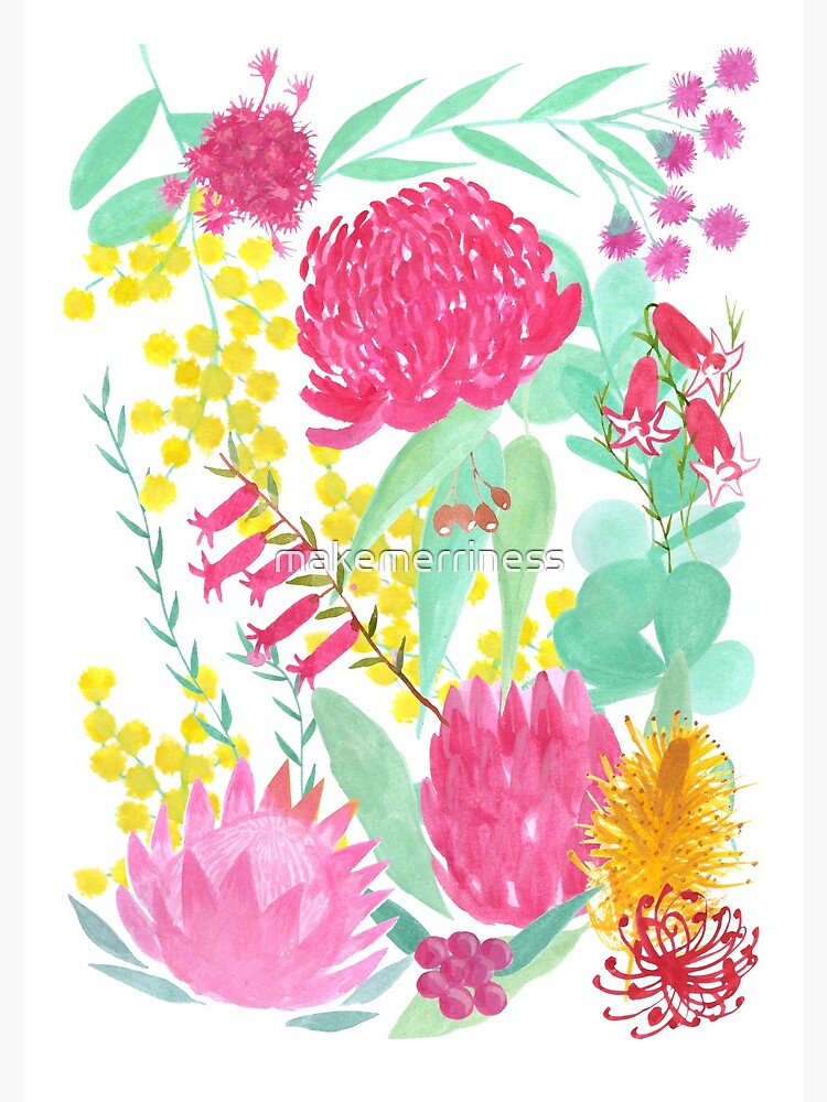 Australian Botanical by makemerriness