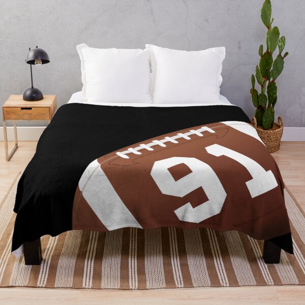 Item preview, American football ball number 91, ninety one designed and sold by TheCultStuff.