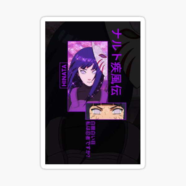 Naruto Hinata Hyuga Anime Decal