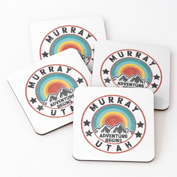 Item preview, Murray Distressed Looking Retro Utah Gift For Travel designed and sold by DadJokeDescript.