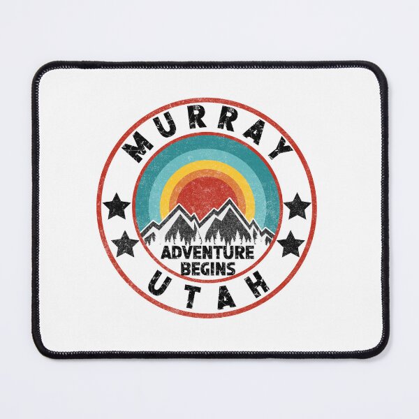 Item preview, Murray Distressed Looking Retro Utah Gift For Travel designed and sold by DadJokeDescript.