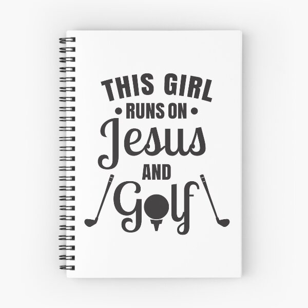 Item preview, Golf Shirt, Girls Golf Gift, Runs on Jesus designed and sold by Infinity-Co.