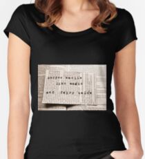 Coffee and Fairytales Women's Fitted Scoop T-Shirt