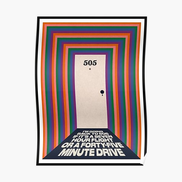505 i'm going monkeys Poster