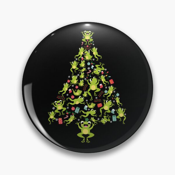 Item preview, Frog Christmas Ornament Tree designed and sold by Designista436.