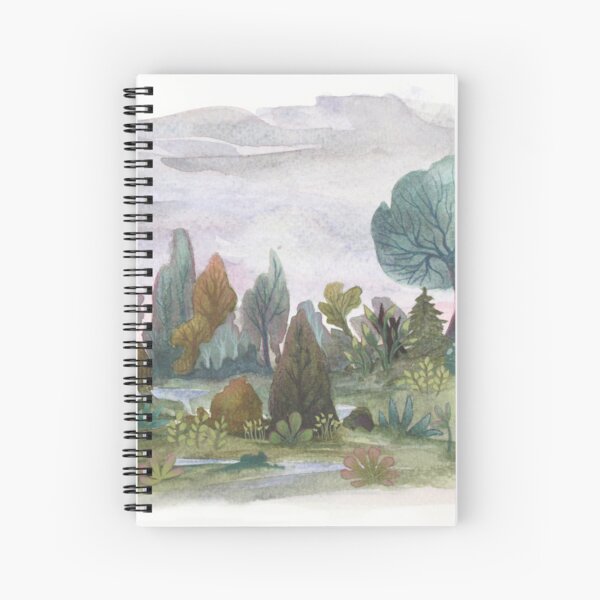 Après la pluie Cahier à spirale