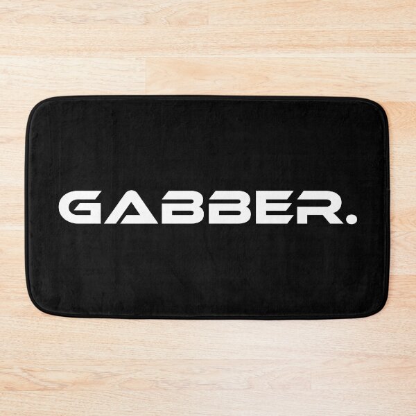 Item preview, Gabber - Hardcore Techno Logo  designed and sold by SPAZE-Typo.