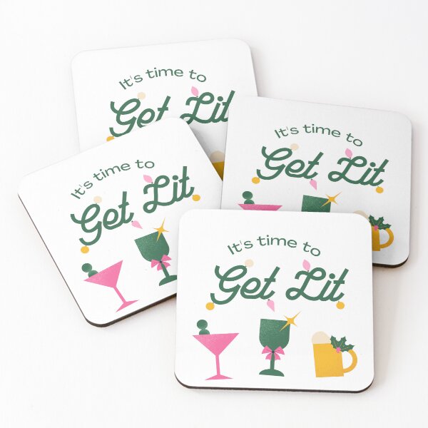 Item preview, It's Time to Get Lit designed and sold by AllThatStyle.