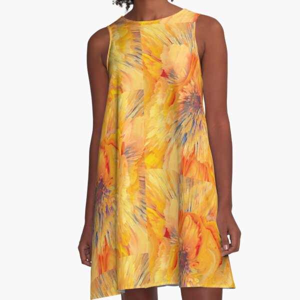 Fireworks extraordinaire A-Line Dress