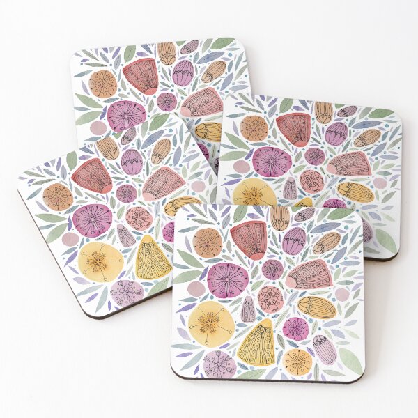 Item preview, Modern Watercolor Flowers and Leaves designed and sold by Phanaturalis.
