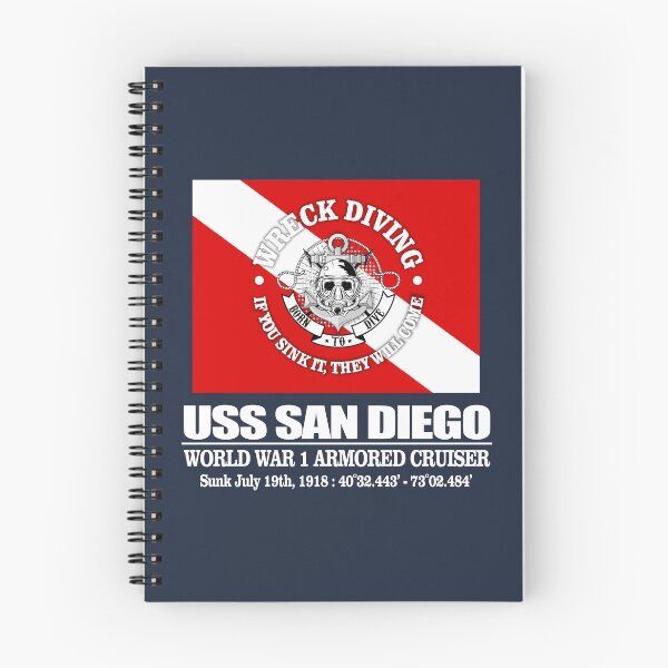 Item preview, USS San Diego (best wrecks) designed and sold by curranmorgan.