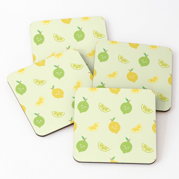 Item preview, Cute Lemons Tropical Pattern designed and sold by amoghdesign.