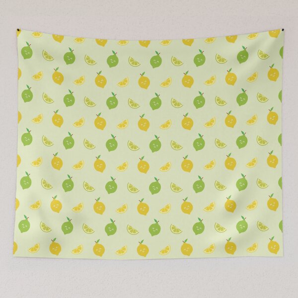 Item preview, Cute Lemons Tropical Pattern designed and sold by amoghdesign.
