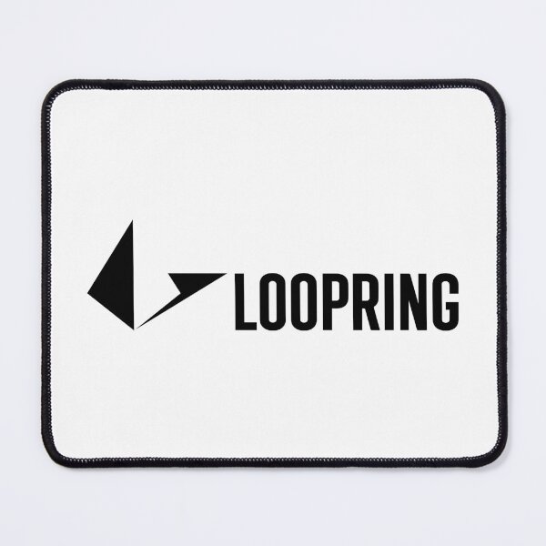 Item preview, Loopring LRC Crypto Altcoin - Clean Horizontal Black Logo designed and sold by CryptoMoods.