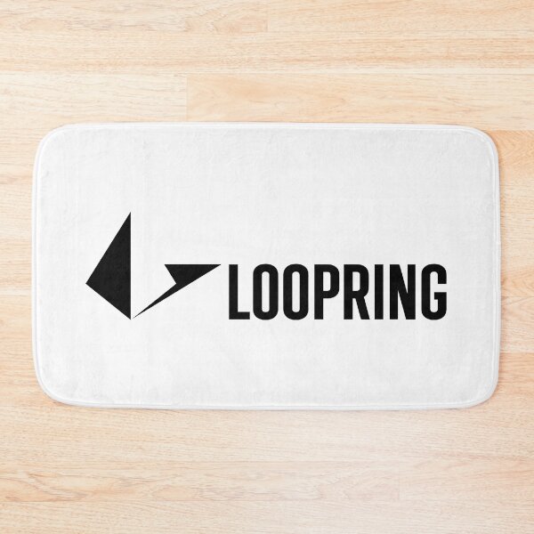 Item preview, Loopring LRC Crypto Altcoin - Clean Horizontal Black Logo designed and sold by CryptoMoods.