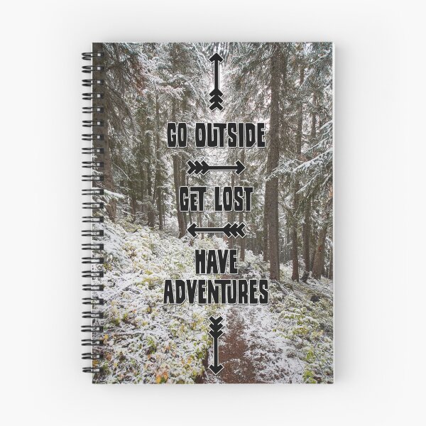 Item preview, Go Outside - Get Lost - Have Adventures … On Trails designed and sold by cascadianhiker.