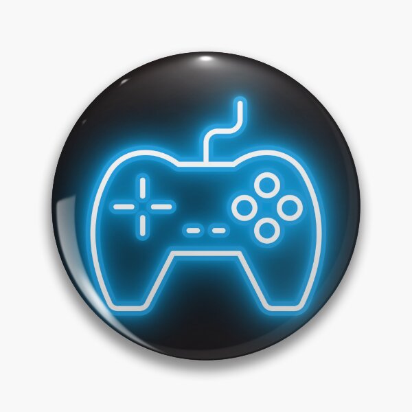 Artikelvorschau, blauer Gaming-Controller entworfen und verkauft von TheVIP.