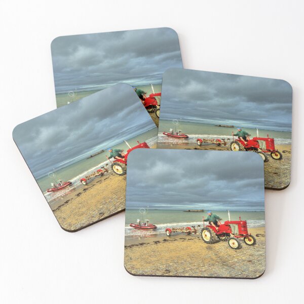 Item preview, Red Tractor at Arrowmanches designed and sold by hawkie.