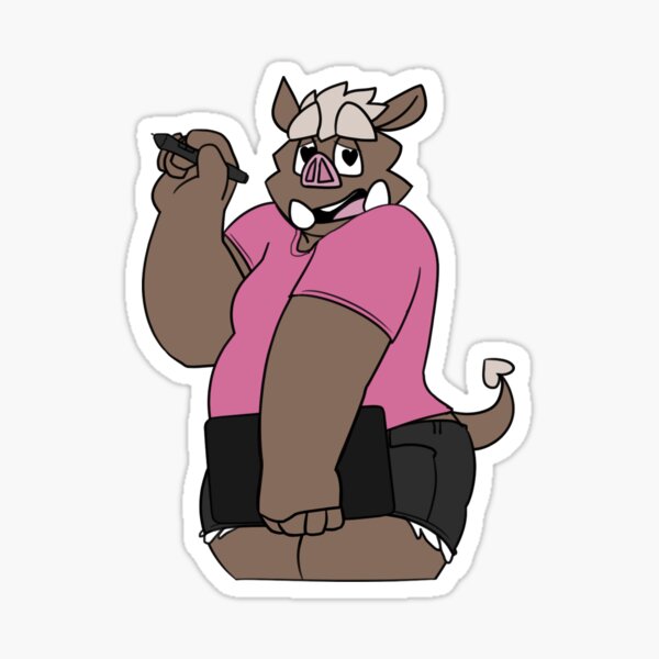 Bubbly (Cut Off Shorts) Sticker