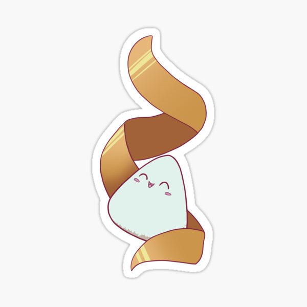 Unwrapped Onigiri Sticker