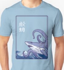 Sharktopus and the Great Wave Unisex T-Shirt