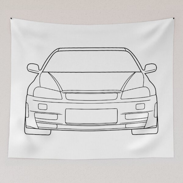 Item preview, Nissan Skyline R34 GTR black lines designed and sold by EdimDesign.