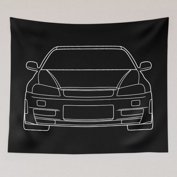 Item preview, Nissan Skyline R34 GTR white lines designed and sold by EdimDesign.