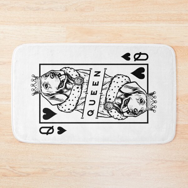 Item preview, Magyar Vizsla Queen Of Hearts Funny Dog Playing Card Pop Art designed and sold by GrandeDuc.
