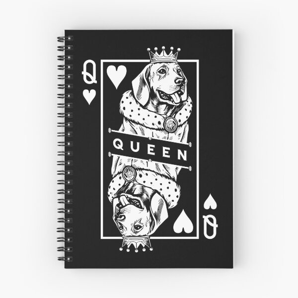 Item preview, Magyar Vizsla Queen Of Hearts Funny Dog Playing Card Pop Art designed and sold by GrandeDuc.