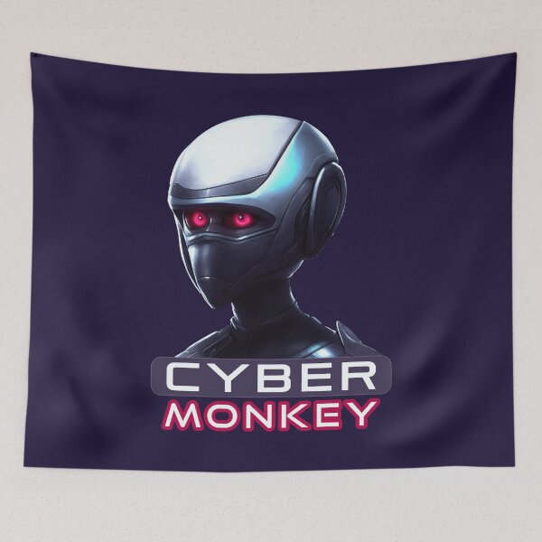 Item preview, Cyber Monkey Robot/Mech Companion designed and sold by LiveDesigner.