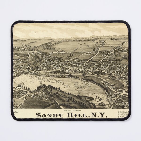 Item preview, Sandy Hill, New York (1884) designed and sold by allhistory.