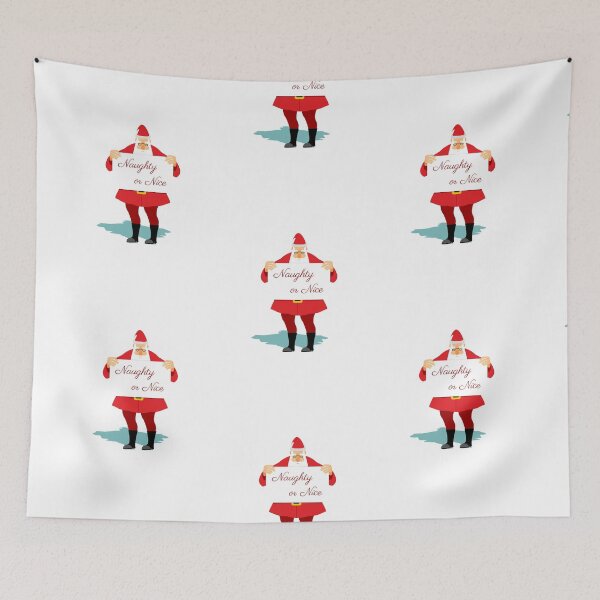 Item preview, Naughty or Nice designed and sold by MollyJaneArt.