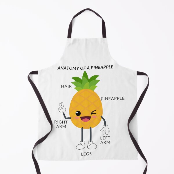 Item preview, Anatomy Of A Pineapple Cool Pineapple full design designed and sold by Olivvier.