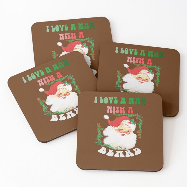 Item preview, I Love A Man With A Beard Santa Funny Christmas designed and sold by tamdevo1.