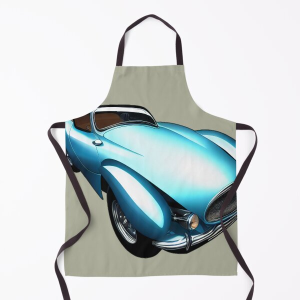 Item preview, Vintage Sports Car Blue designed and sold by BAYFAIRE.