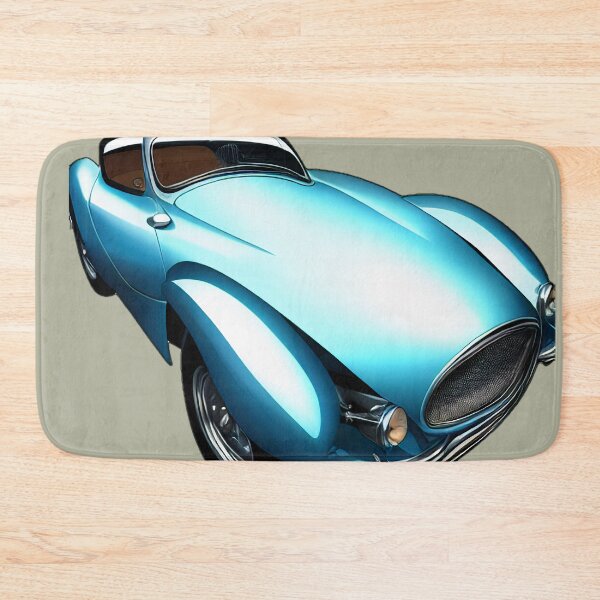 Item preview, Vintage Sports Car Blue designed and sold by BAYFAIRE.