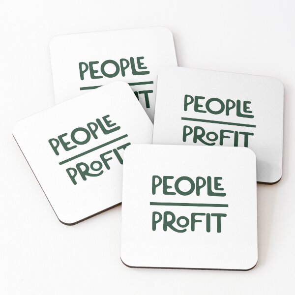 Item preview, People Over Profit designed and sold by dararosen01.