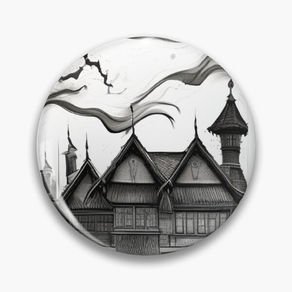 Item preview, Spooky mansion designed and sold by MrBigBagels.