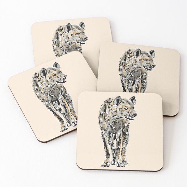 Item preview, Spotted Hyena Watercolor Artwork for Hyena Fans designed and sold by Scotch Macaskill.