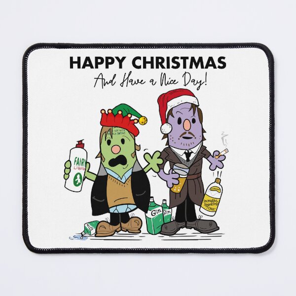 Item preview, Mr. Jolly - HAPPY CHRISTMAS And Have a Nice Day! Dreamytime Escorts, Gin and Fairy Liquid cartoon! - Mr Jolly Lives Next Door Inspired designed and sold by RetroTeeStudio.