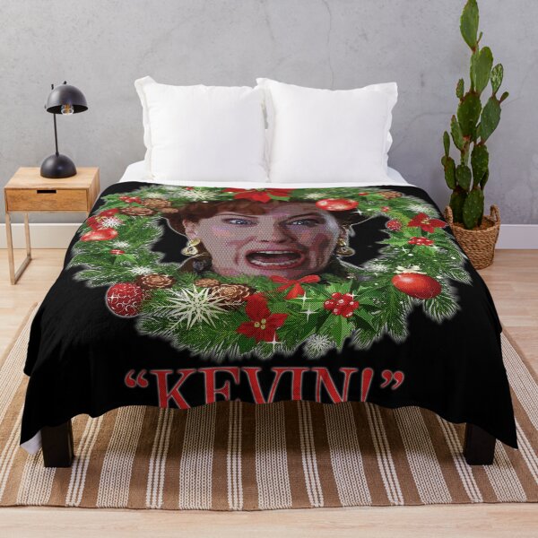 Item preview, funny kevin Christmas ornament movie meme designed and sold by cloudymood.