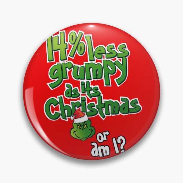 Item preview, Christmas Grumpy 14% less grumpy designed and sold by boec gear.