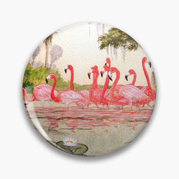 Item preview, A Flamboyance Of Flamingos designed and sold by William Holkham.