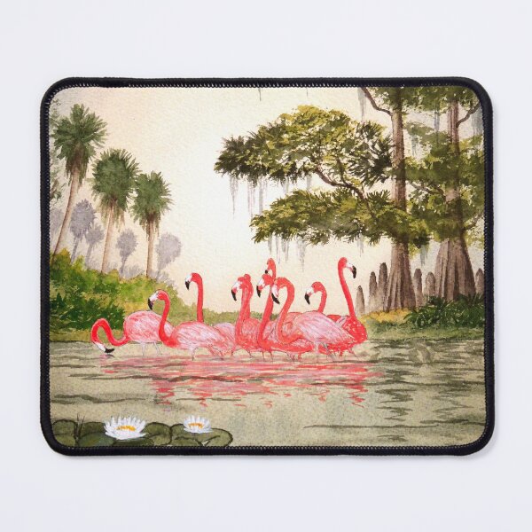 Item preview, A Flamboyance Of Flamingos designed and sold by William Holkham.
